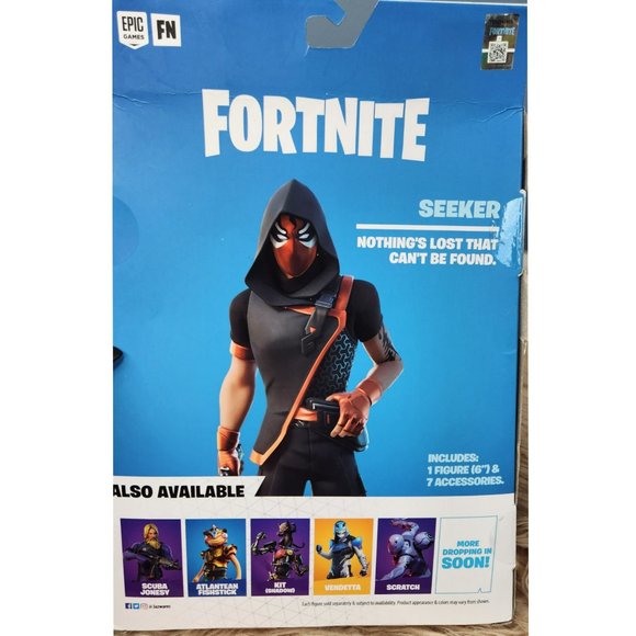 NIB 2021 FORTNITE SEEKER LEGENDARY SERIES -8 PIECES - Picture 2 of 3